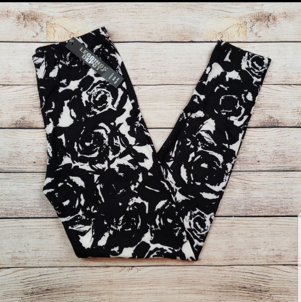 Buttery soft leggings depot floral leggings